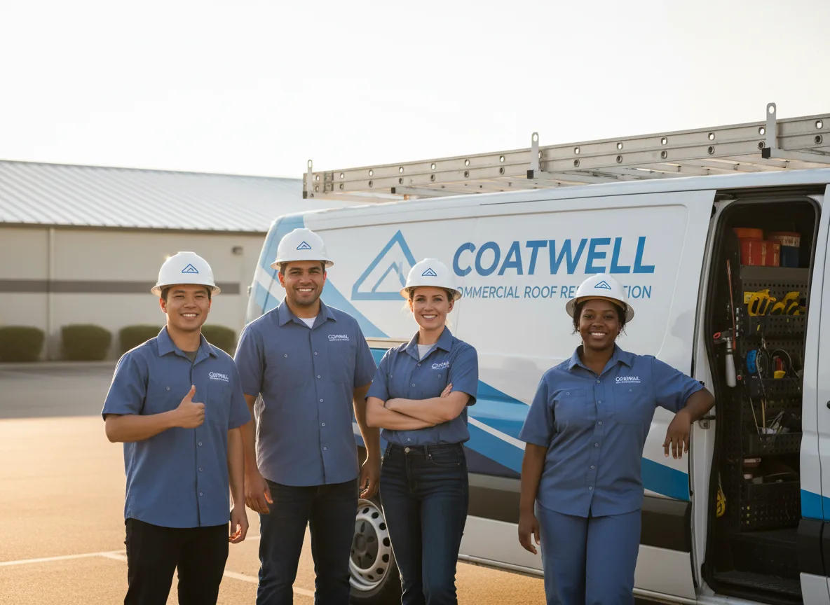Commercial roof coating company in Woodbury, CT